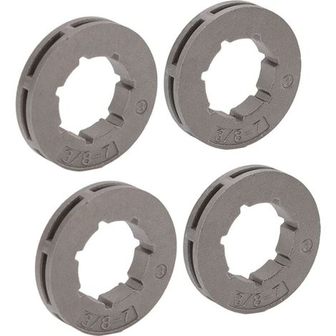 Pignon de Tronçonneuse, 2 Set 3/8 7 Dents Pignon de Remplacement Haute Dureté Facile à Installer Pignon pour Husqvarna 55 262XP 455 460 (1/5)