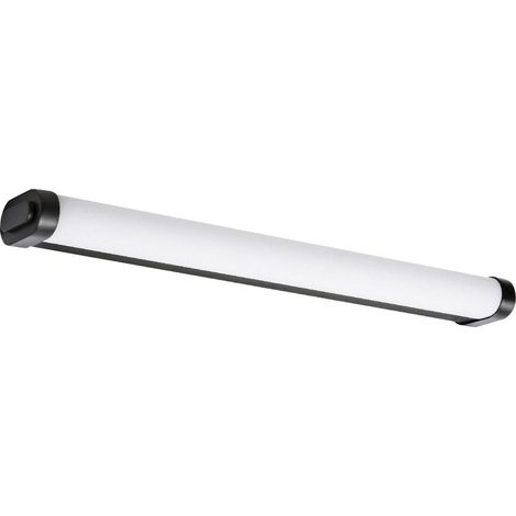 LEDS C4 Toi LED Medium LED Salle de Bains Over Mirror Light Medium Noir IP44 13.4W 3000K (1/4)