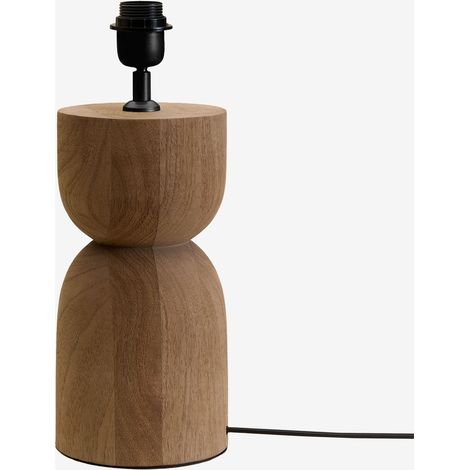 SKLUM Basis für Tischlampe aus Mangoholz Diniz  ↑30 cm                                 
