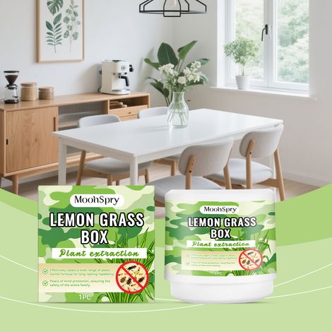 Pest Repellent Box - Suitable for repelling pests and flies in everyday home life, kitchen, bedroom, and other scenarios. -- 1 piece -- BIEMMEDUE (1/5)