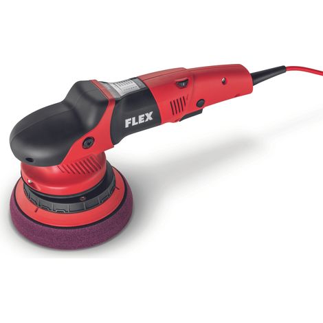 Pulidora excéntrica Flex XFE 7-15 150 (pulidora 710 vatios, carrera de pulido 15 mm, dimensiones 370x140 mm, mango ergonómico, cabezal dentado plano) 418080 (1/4)