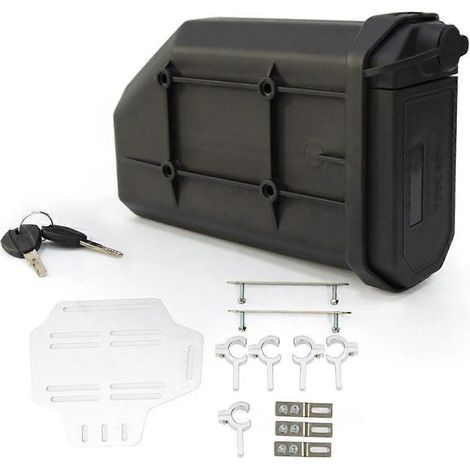 Support de moto, boîte à outils décorative, accessoires pour boîte à outils VOGE - Noir et argent (1/5)