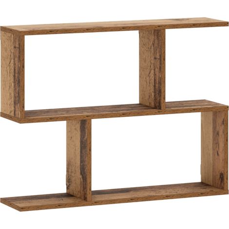 Estante de pared Madera de roble 72 x 17 x 55.5 cm vidaXL (1/5)