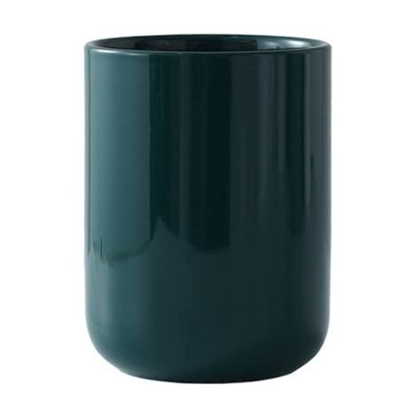 Pot à Ustensiles en Céramique, Pot de Rangement Ustensiles Cuisine, Porcelaine Support à Ustensile pour Cuillère Fourchette Baguettes(Petit) (1/5)
