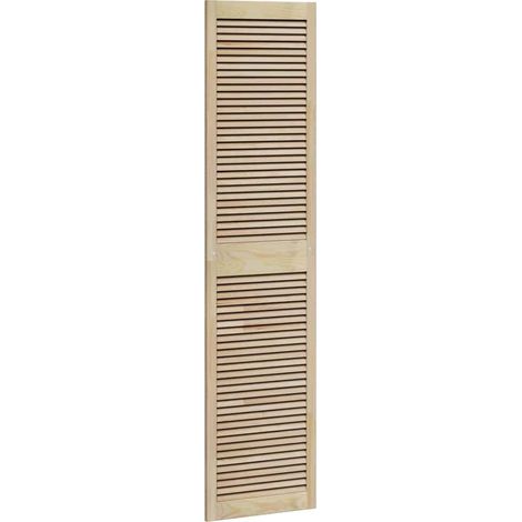 Maison Exclusive - Porta per Armadio Naturale 201 x 2,1 x 49,5 cm Pino massello