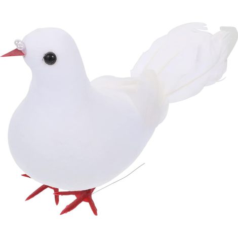 Weiches Vogelornament Solarleuchten Ornament Set Lebensechte