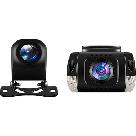 Telecamera posteriore, impermeabile IP67, visione notturna, DVR 720+, 12V-b (1/2)