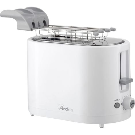 Ardes ARTOAST01 tostapane 2 fette 750 W Bianco (1/5)