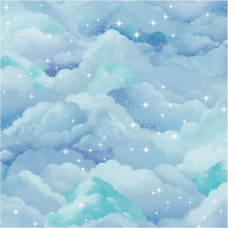 Holden Decor Dreamland Aqua Wallpaper Kids Room Bedroom Nursery Paste The Paper (1/4)