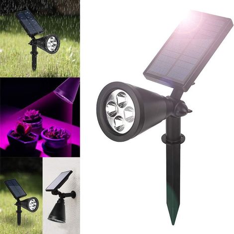 Lampe solaire pour plantes : favorise la photosynthèse KLB-AquaForge (1/5)