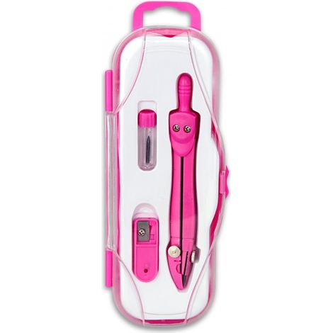Bussola scolastica PENMATE PC-101 - precisa e resistente, rosa