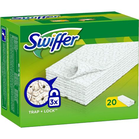 Swiffer DRY Cattura Polvere – Ricarica 20 Panni (1/5)