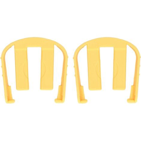 pieces car wash machine quick connector loop car washer C clip replacement part for Karcher K2 K3 K7 yellow (1/5)