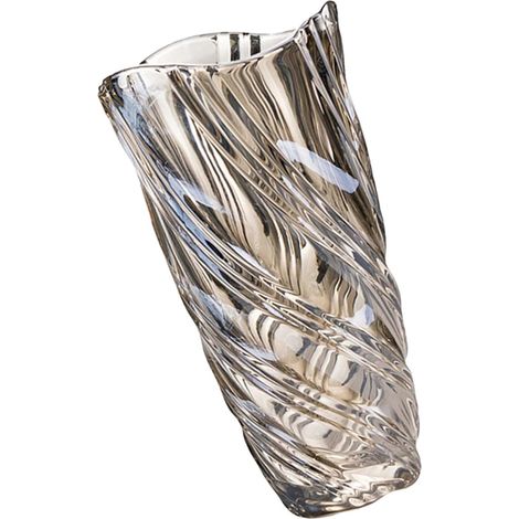 Vase en Verre Cristal Marron Ambré Vase Décoratif Léger et Élégant pour Arrangements Floraux Décoration Intérieure et Bureau Ornement de Maison Moderne (1/5)