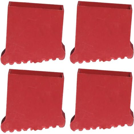 Set of 2 pairs of non-slip rubber ladder feet for ladders (1/5)