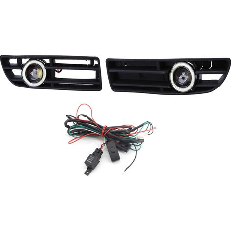 Feux antibrouillard à LED, grille de pare-chocs avant, feux de jour (DRL), pièce de rechange pour VW Jetta Bora Mk4 99-04 (1/5)