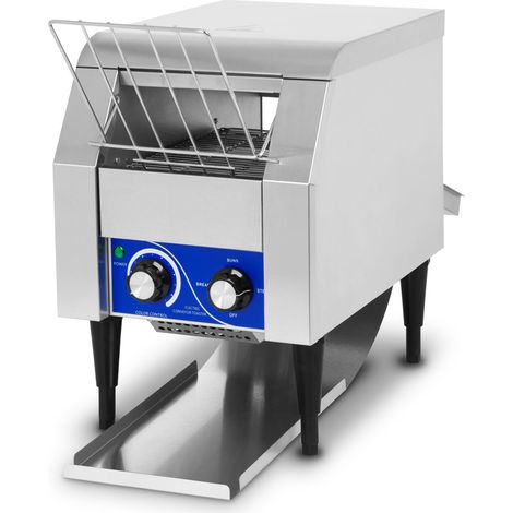 Tostapane continuo a nastro inox 1340W per toast e panini – vertes (1/5)