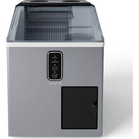 Klarstein Bullet Ice Shaved Ice Maker 15 kg producción de hielo Bullet & rallado Acero inoxidable (1/5)