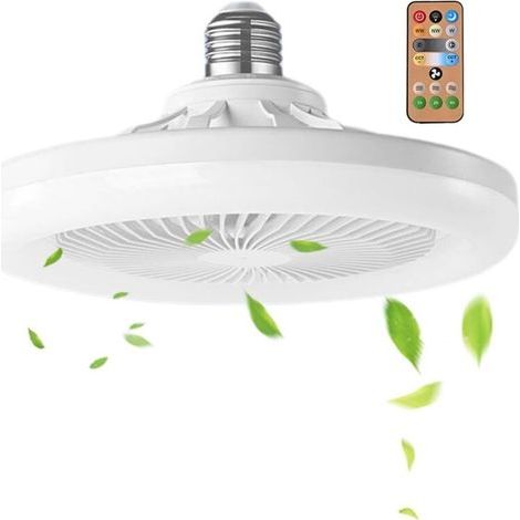 Kleiner Deckenventilator mit Licht, Deckenventilator, geschlossener Deckenventilator, Deckenventilator (1/5)