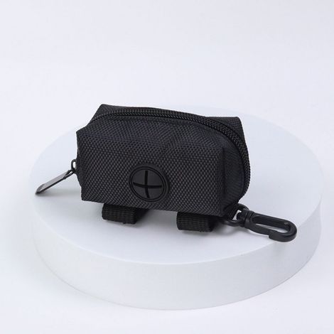 Set of 2 dog waste bag dispensers for leashes - Compatible with all leashes - Portable kit - AquaForge (1/5)