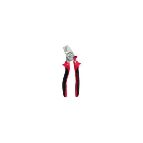 Pince coupe-câbles isolée 1000V – Longueur 180 mm – Pour câbles jusqu'à 50 mm² – Manche bi-matière ergonomique – Bizline
