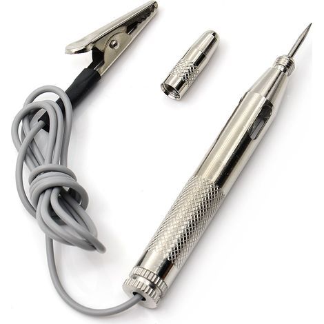 Stylo De Testeur De Tension De Circuit,Testeur Tension Automobile 6V/12V/24V Testeur De Circuit De Voiture Circuit Testeur Pen Stylo De Test éLectrique Sonde Outils De RéParation (1/5)