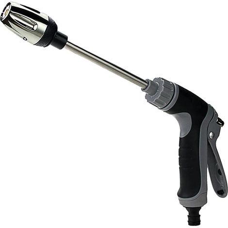 Filiyano-Nettoyeur haute pression portable, pistolet haute pression, débit d'eau réglable, compatible avec tous les tuyaux d'arrosage, nettoyeur de (1/5)