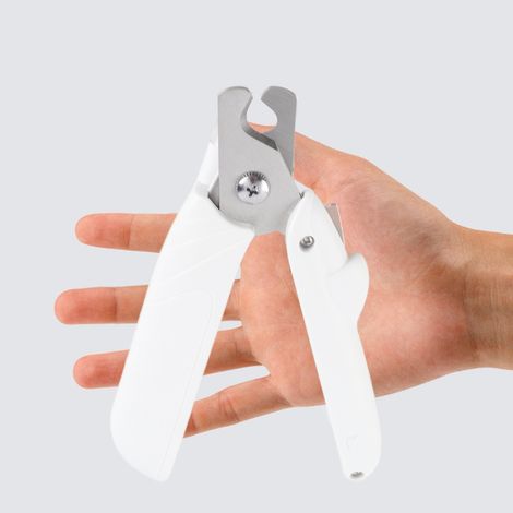 PETKIT Coupe-ongles de sécurité pour chats et chiens avec éclairage LED. Empêche de couper les vaisseaux sanguins et prévient le toilettage des animaux. (1/5)