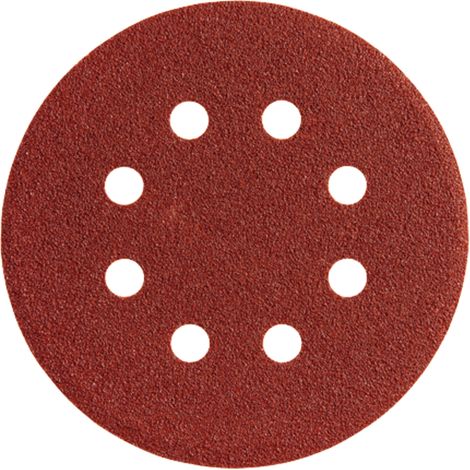 Disco de lija 125mm K40 rodio 50uds.