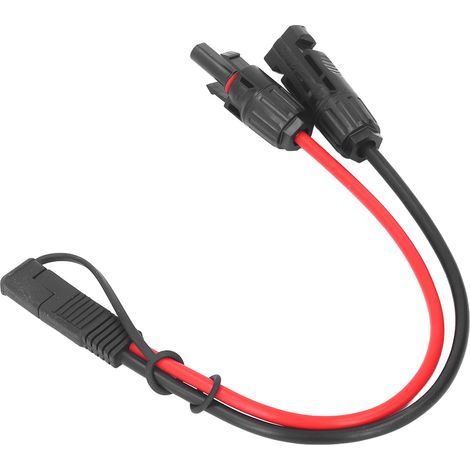 Solarmodulkabel, Stecker, SAE-Adapter, 10AWG Kupferdraht, 0,35 m, für Wohnmobile (1/5)