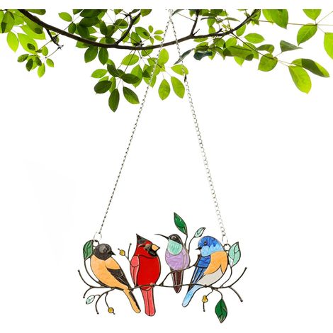 für den Innenbereich 2D Acryl Vogel gebeizte Dekoration
