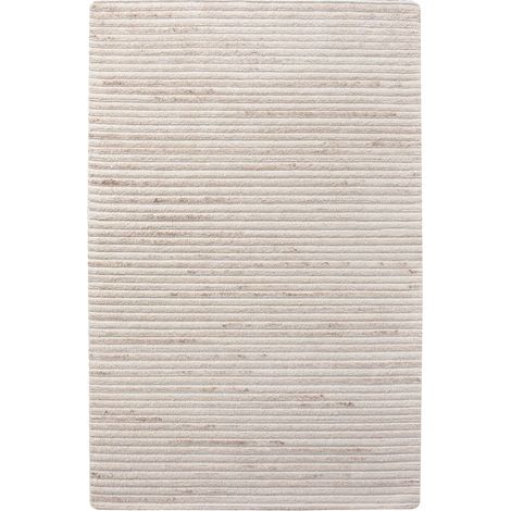MALAG - Tapis Laine et Coton Touffeté à la Main 200x300 cm Beige (1/2)