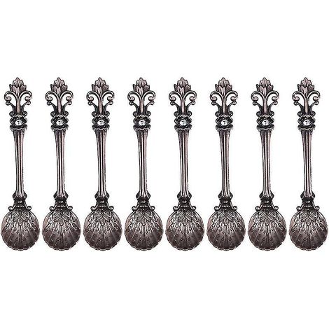 8 Vintage-Dessertlöffel