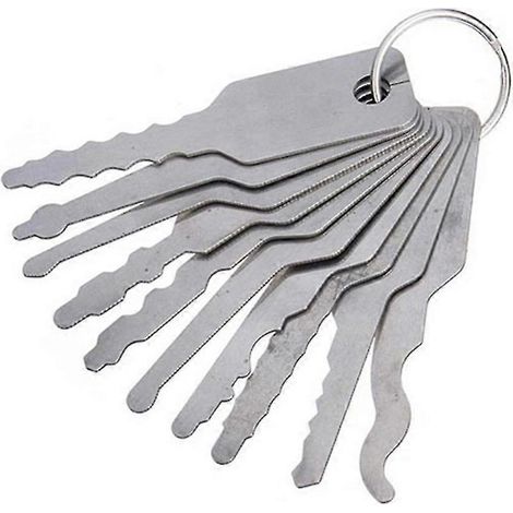 ZHOUBA Kit di scassinare serrature a doppia faccia aprire-auto, strumento per fabbro automobilistico (1/5)