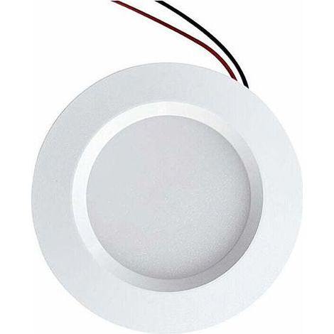 Spot LED Encastrable Étanche IP54 3W, Diamètre 68mm, Aluminium Blanc, 4000K, Idéal pour Salle de Bain et Cuisine - (1/4)