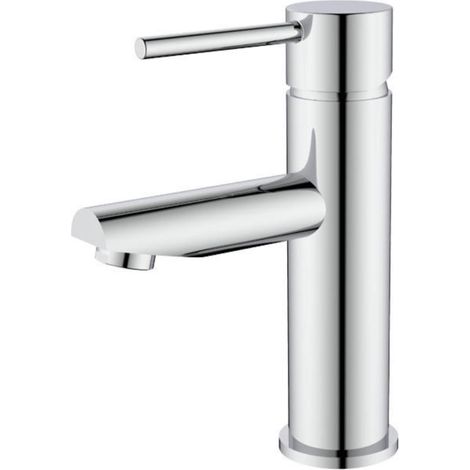 ROBINET DE LAVABO SUR PLAGE 002 EN LAITON CHROMÉ COLLECTION ERYMANTHE (1/3)
