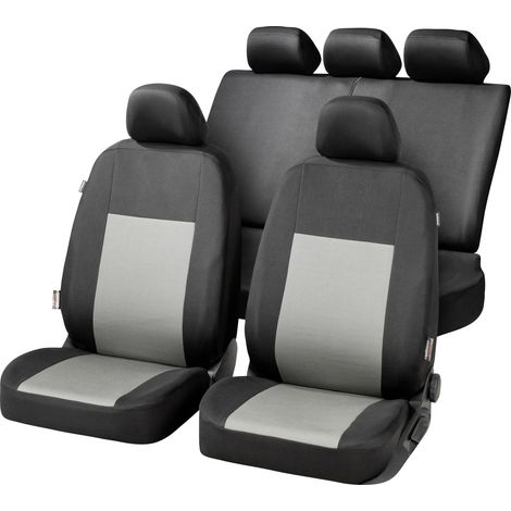 Autositzbezug Belmont, PKW-Schonbezüge Komplettset schwarz/grau (1/3)