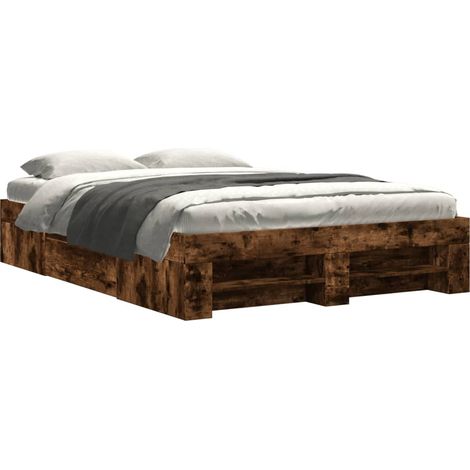 Maison Exclusive - Estructura de cama sin colchón madera roble ah (1/5)