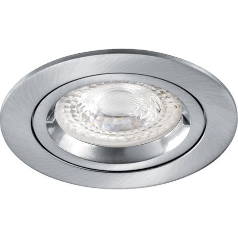SPEED 50 R 230 Encastré GU10 rond fixe nickel Lpe non incl. ARIC 4894 (1/5)