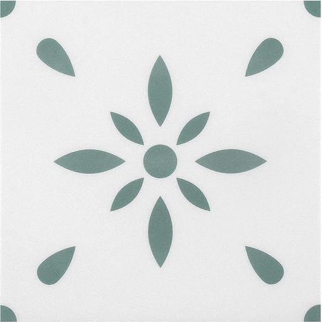 Vinyl Floor Tiles 20 x 20 cm, 10 Pack Decorative Tiles for Wall, Floor, Kitchen, Bathroom, Suitable for All Smooth Surfaces (1/5)