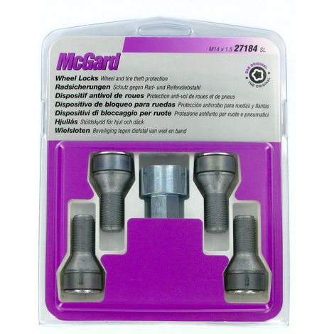 Bulloni conici, kit 4 pz - Ultra High Security - A270