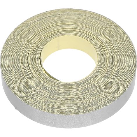 Bande Réfléchissante Argentée Haute Précision Fiable pour Tachymètre en Papier, Rouleau Adhésif 5m pour Test de Vitesse et Mesure Portable (1/5)