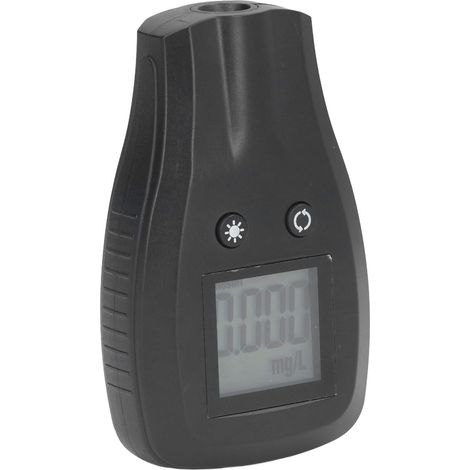 Éthylotest avec alarme automatique, étui robuste, petit et précis, avec cordon pour le contrôle routier. (1/5)