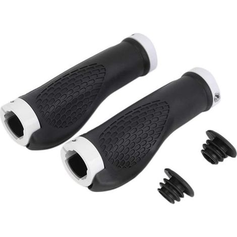 Manopole per bicicletta Manopole in gomma antiscivolo da strada MTB da 2 2,5 cm Manopole per mountain bike bloccabili per manubrio della bicicletta (1/2)