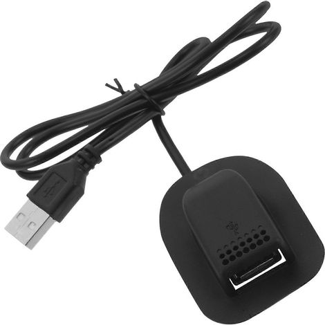 Rallonge USB extérieure, câble de charge en PVC noir pour sac à dos (1/5)