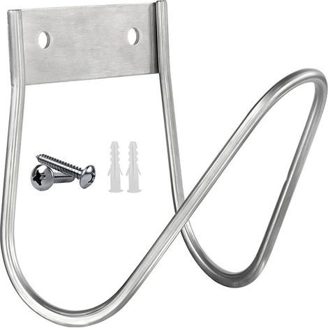 Garden Hose Wall Mount, Metal Garden Hose Wall Mount, Garden Hose Holder, Strong Wall Mounted Garden Hose Holder for Yard Lawn (1/5)
