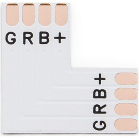 Conector Soldar L Tira LED RGB 10Mm