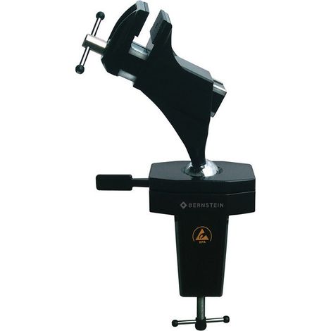 Bernstein SPANNFIX 9-205 ESD tornillo de banco negro giratorio 70 mm