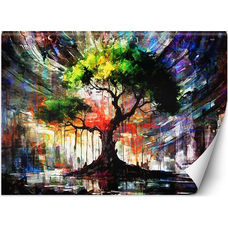 Papier peint Abstraction d'arbre naturel 200x140 (1/5)
