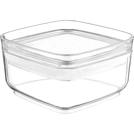 Boîte Hermetique Alimentaire (350 ml) I Boîte Conservation Alimentaire I Boîte de Conservation en Plastique avec Couvercle I Conservation de la Farine, du Sucre, des Pâtes, du Riz (1/5)